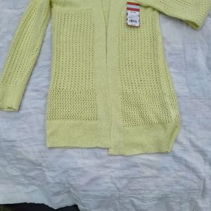 Beautiful  Girls NWT Yellow Sweater